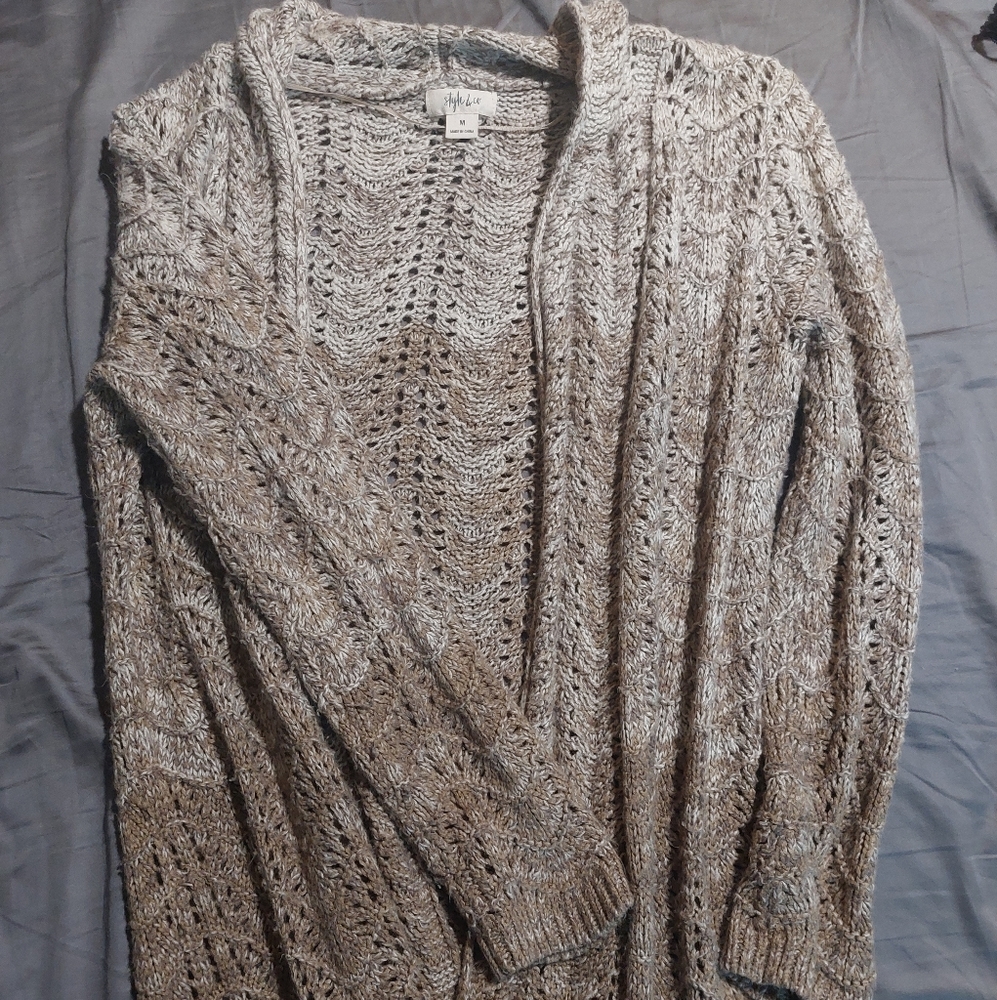 Long Knit Cardigan